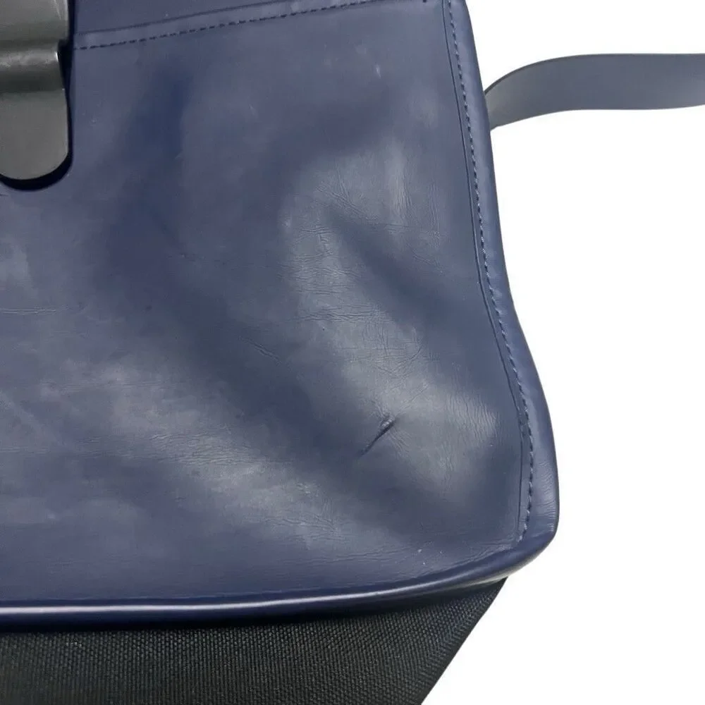Rains Rucksack Navy Blue Black Waterproof Backpack Laptop iPad Travel Outdoor